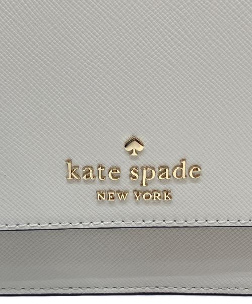 Kate Spade（ケイトスペード）Kate Spade (ケイトスペード) 2WAYバッグ ホワイト×ゴールドの古着・服飾アイテム