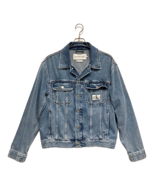 Calvin Klein Jeans（カルバンクラインジーンズ）Calvin Klein Jeans (カルバンクラインジーンズ) デニムジャケット インディゴ サイズ:Mの古着・服飾アイテム