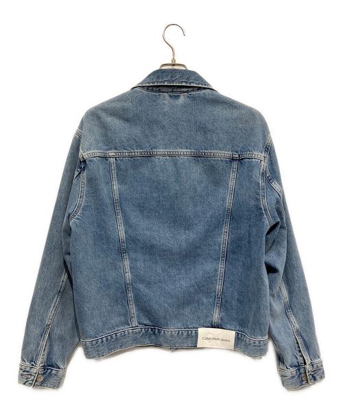 Calvin Klein Jeans（カルバンクラインジーンズ）Calvin Klein Jeans (カルバンクラインジーンズ) デニムジャケット インディゴ サイズ:Mの古着・服飾アイテム