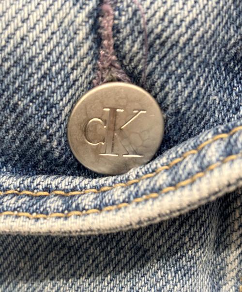 Calvin Klein Jeans（カルバンクラインジーンズ）Calvin Klein Jeans (カルバンクラインジーンズ) デニムジャケット インディゴ サイズ:Mの古着・服飾アイテム