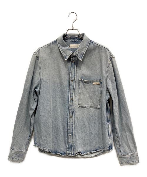 Calvin Klein Jeans（カルバンクラインジーンズ）Calvin Klein Jeans (カルバンクラインジーンズ) デニムジャケット インディゴ サイズ:Mの古着・服飾アイテム