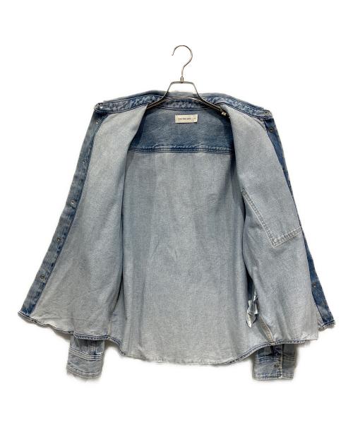 Calvin Klein Jeans（カルバンクラインジーンズ）Calvin Klein Jeans (カルバンクラインジーンズ) デニムジャケット インディゴ サイズ:Mの古着・服飾アイテム