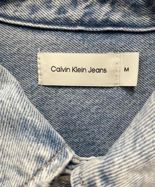 Calvin Klein Jeans（カルバンクラインジーンズ）Calvin Klein Jeans (カルバンクラインジーンズ) デニムジャケット インディゴ サイズ:Mの古着・服飾アイテム