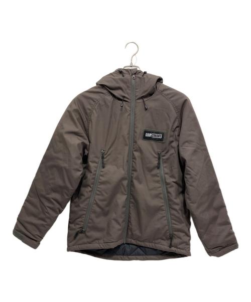GRIP SWANY（グリップスワニー）GRIP SWANY (グリップスワニー) 中綿ジャケット ブラウン サイズ:Mの古着・服飾アイテム