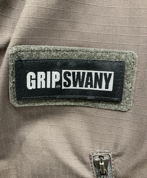 GRIP SWANY（グリップスワニー）GRIP SWANY (グリップスワニー) 中綿ジャケット ブラウン サイズ:Mの古着・服飾アイテム