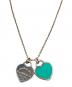 TIFFANY & Co.（ティファニー）の古着「ダブルハートタグペンダント」