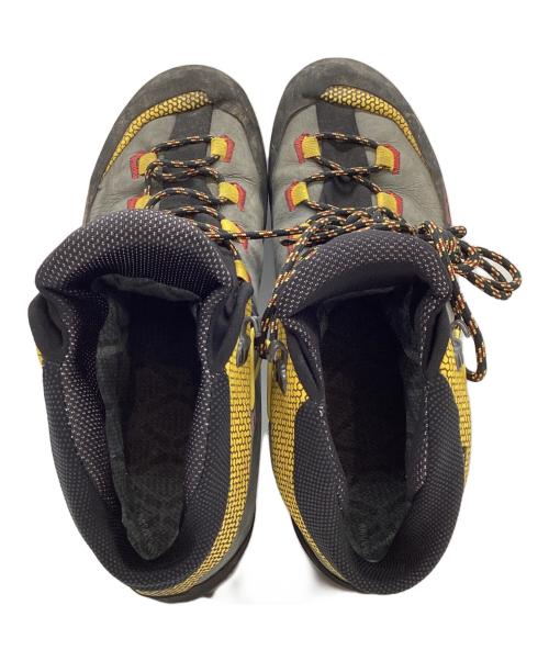 LA SPORTIVA（ラ スポルティバ）LA SPORTIVA (ラ スポルティバ) トレッキングシューズ グレー×イエロー サイズ:27.5~28.5cmの古着・服飾アイテム