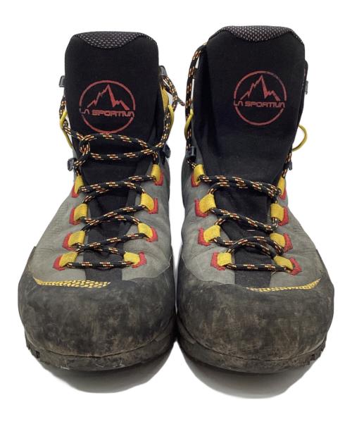 LA SPORTIVA（ラ スポルティバ）LA SPORTIVA (ラ スポルティバ) トレッキングシューズ グレー×イエロー サイズ:27.5~28.5cmの古着・服飾アイテム