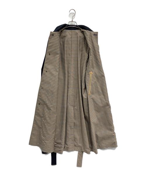 ticca（ティッカ）ticca (ティッカ) リバーシブルチェスターコート ネイビー×グリーン サイズ:Freeの古着・服飾アイテム