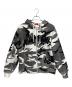 SUPREME（シュプリーム）の古着「Arc Thermal Lined Zip Up Hooded Sweatshirt」｜グレー×ホワイト×ブラック