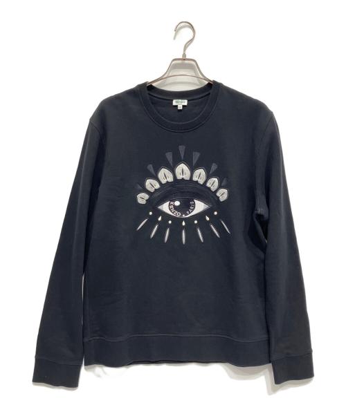 KENZO（ケンゾー）KENZO (ケンゾー) クルーネックスウェット ブラック サイズ:XXLの古着・服飾アイテム
