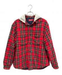 SUPREME（シュプリーム）の古着「長袖シャツ」｜レッド×ネイビー