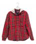 SUPREME（シュプリーム）の古着「長袖シャツ」｜レッド×ネイビー