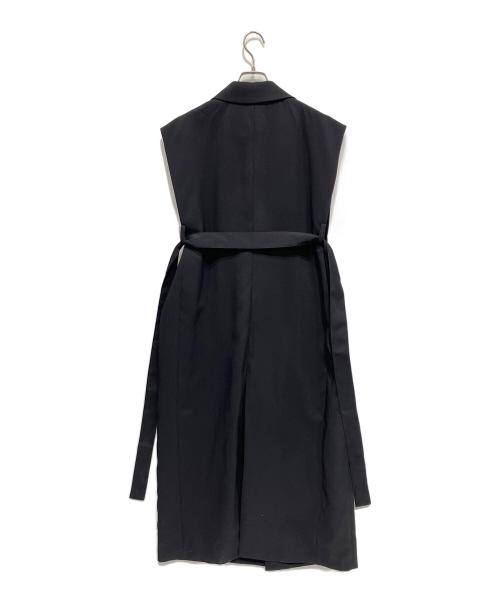 CLANE（クラネ）CLANE (クラネ) ダブルブレストロングジレ ブラック サイズ:SIZE 1の古着・服飾アイテム