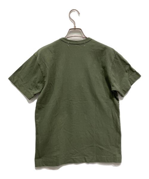 PLAY COMME des GARCONS（プレイコムデギャルソン）PLAY COMME des GARCONS (プレイコムデギャルソン) 半袖カットソー オリーブ サイズ:Mの古着・服飾アイテム