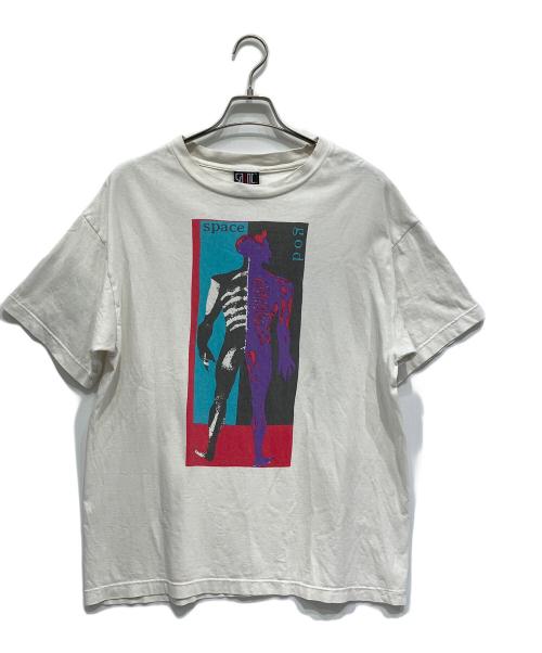 SAINT MICHAEL（セントマイケル）SAINT MICHAEL (セントマイケル) giant (ジャイアント) 半袖カットソー ホワイト サイズ:Lの古着・服飾アイテム
