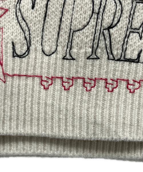 SUPREME（シュプリーム）SUPREME (シュプリーム) 厚手ニット ホワイト サイズ:XLの古着・服飾アイテム