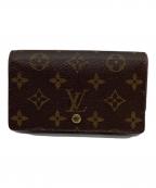 LOUIS VUITTONルイ ヴィトン）の古着「2つ折り財布」｜ブラウン