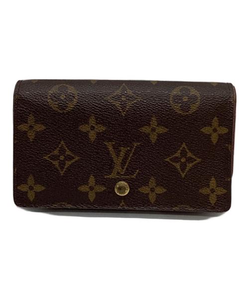 LOUIS VUITTON（ルイ ヴィトン）LOUIS VUITTON (ルイ ヴィトン) 2つ折り財布 ブラウンの古着・服飾アイテム