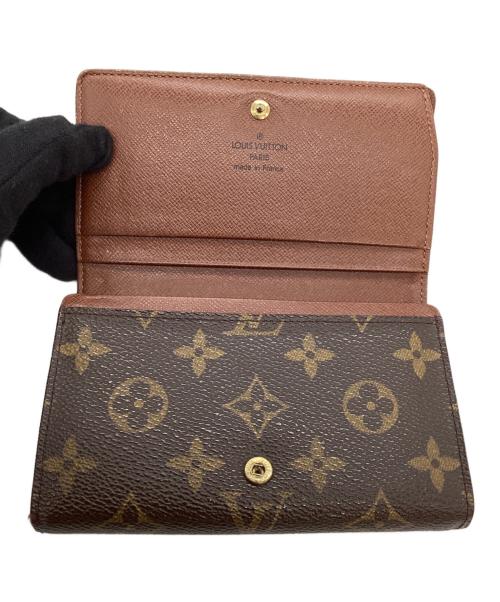 LOUIS VUITTON（ルイ ヴィトン）LOUIS VUITTON (ルイ ヴィトン) 2つ折り財布 ブラウンの古着・服飾アイテム