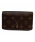 LOUIS VUITTON（ルイ ヴィトン）の古着「2つ折り財布」｜ブラウン