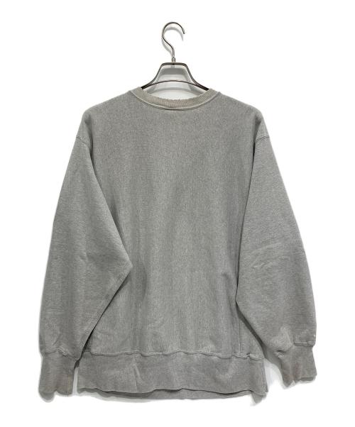 Champion（チャンピオン）Champion (チャンピオン) スウェット グレー×レッド サイズ:XLの古着・服飾アイテム
