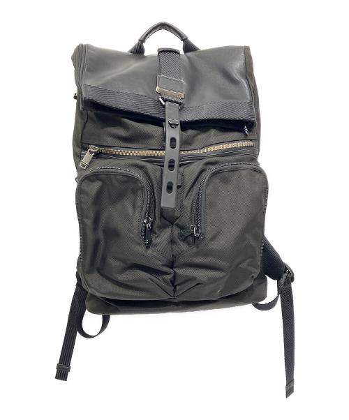 TUMI（トゥミ）TUMI (トゥミ) ロールトップ バックパック ブラックの古着・服飾アイテム