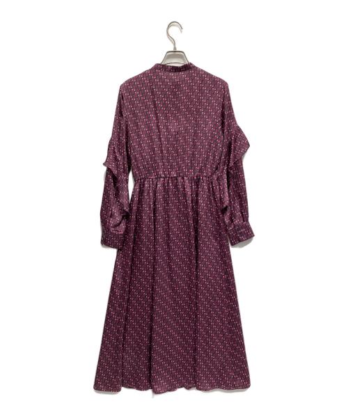 ANAYI（アナイ）ANAYI (アナイ) 長袖ワンピース パープル サイズ:38の古着・服飾アイテム