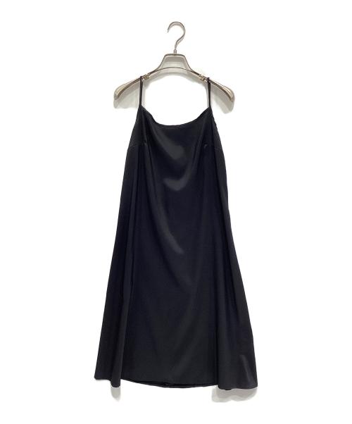ANAYI（アナイ）ANAYI (アナイ) 半袖ワンピース ブラック×ホワイト サイズ:38の古着・服飾アイテム