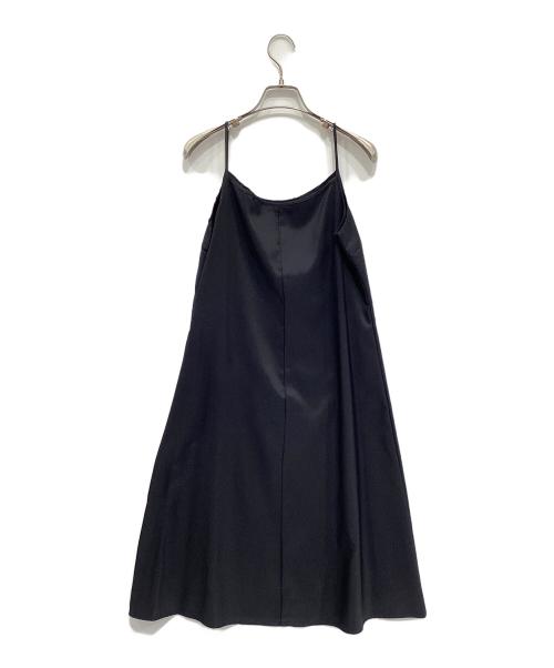 ANAYI（アナイ）ANAYI (アナイ) 半袖ワンピース ブラック×ホワイト サイズ:38の古着・服飾アイテム
