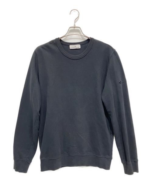 STONE ISLAND（ストーンアイランド）STONE ISLAND (ストーンアイランド) スウェット ブラック サイズ:Mの古着・服飾アイテム