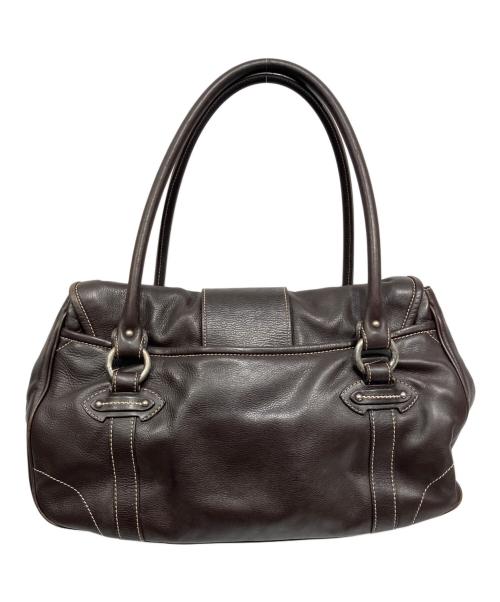 Christian Dior（クリスチャン ディオール）Christian Dior (クリスチャン ディオール) CDロゴハンドバッグ ブラウンの古着・服飾アイテム