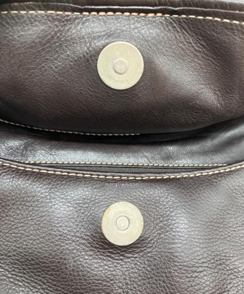 Christian Dior（クリスチャン ディオール）Christian Dior (クリスチャン ディオール) CDロゴハンドバッグ ブラウンの古着・服飾アイテム