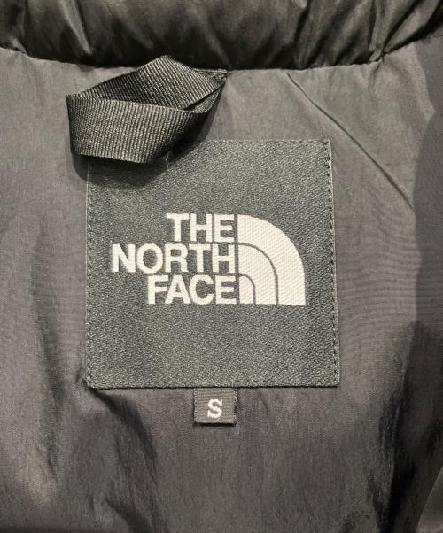 THE NORTH FACE（ザ ノース フェイス）THE NORTH FACE (ザ ノース フェイス) ヌプシベスト ブラック×カーキ サイズ:Sの古着・服飾アイテム