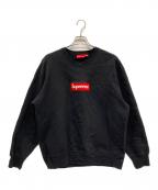 SUPREMEシュプリーム）の古着「BOX Logo Crewneck」｜ブラック