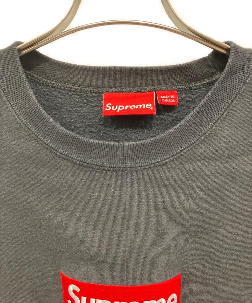 SUPREME（シュプリーム）SUPREME (シュプリーム) BOX Logo Crewneck ブラック サイズ:Lの古着・服飾アイテム