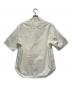 JIL SANDER (ジルサンダー) 半袖シャツ 22ss kimono shirt half sleeve ホワイト サイズ:39/15 1/2：20000円