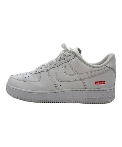 NIKE（ナイキ）NIKE (ナイキ) SUPREME (シュプリーム) ローカットスニーカー ホワイト サイズ:28.5cmの古着・服飾アイテム
