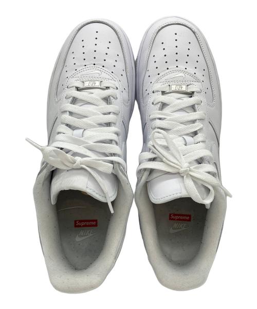 NIKE（ナイキ）NIKE (ナイキ) SUPREME (シュプリーム) ローカットスニーカー ホワイト サイズ:28.5cmの古着・服飾アイテム