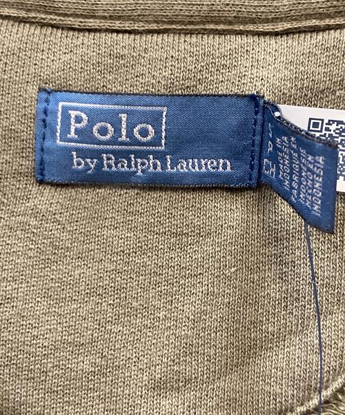 POLO RALPH LAUREN（ポロ・ラルフローレン）POLO RALPH LAUREN (ポロ・ラルフローレン) ライトウェイトフリースクォータージップ グリーン サイズ:S 未使用品の古着・服飾アイテム