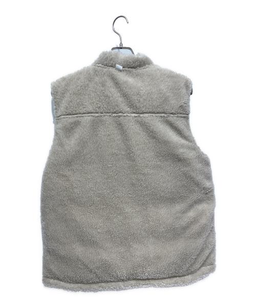 Patagonia（パタゴニア）Patagonia (パタゴニア) リバーシブルビビーダウンベスト ベージュ×アイボリー サイズ:Mの古着・服飾アイテム