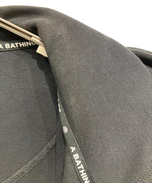 A BATHING APE（アベイシングエイプ）A BATHING APE (アベイシングエイプ) ジップパーカー ブラック サイズ:XLの古着・服飾アイテム
