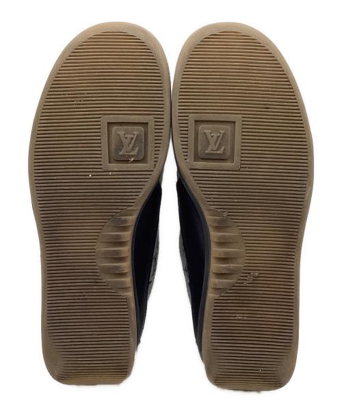 LOUIS VUITTON（ルイ ヴィトン）LOUIS VUITTON (ルイ ヴィトン) ミニモノグラムスニーカー グレー×ブラック サイズ:36の古着・服飾アイテム