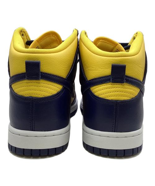NIKE（ナイキ）NIKE (ナイキ) Dunk High Retro SE イエロー×ネイビー サイズ:26.5cmの古着・服飾アイテム