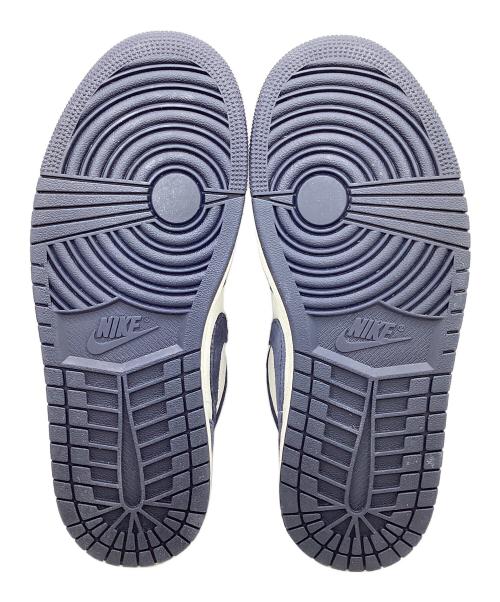 NIKE（ナイキ）NIKE (ナイキ) Air Jordan 1 Low ホワイト×ネイビー サイズ:26cmの古着・服飾アイテム