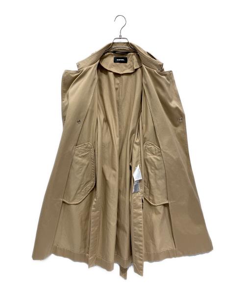 DIESEL（ディーゼル）DIESEL (ディーゼル) トレンチコート ベージュ サイズ:XXSの古着・服飾アイテム