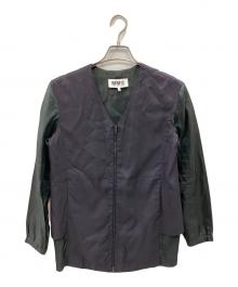 MM6 Maison Margiela（エムエムシックスメゾンマルジェラ）の古着「ブルゾン」｜グレー×ネイビー