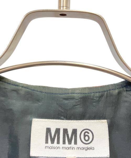 MM6 Maison Margiela（エムエムシックスメゾンマルジェラ）MM6 Maison Margiela (エムエムシックスメゾンマルジェラ) ブルゾン グレー×ネイビー サイズ:3843の古着・服飾アイテム