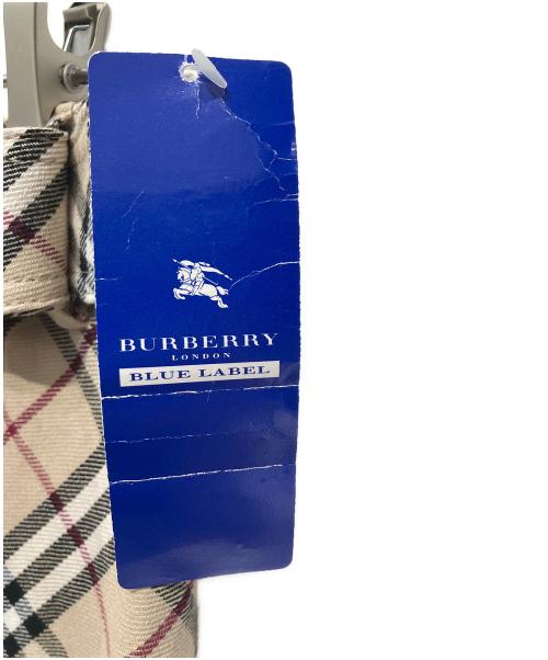 BURBERRY BLUE LABEL（バーバリー ブルー レーベル）BURBERRY BLUE LABEL (バーバリー ブルー レーベル) ミディスカート ベージュ サイズ:38 未使用品の古着・服飾アイテム