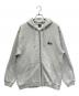 stussy（ステューシー）の古着「ジップパーカー」｜ホワイト